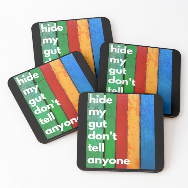 Item preview, Hide My Gut Don't Tell Anyone designed and sold by BetterLifeToday.