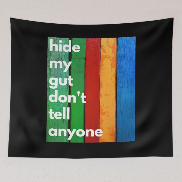 Item preview, Hide My Gut Don't Tell Anyone designed and sold by BetterLifeToday.