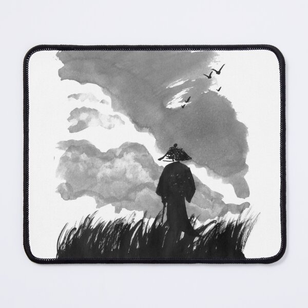 Item preview, samurai walking in the valley designed and sold by pechane.