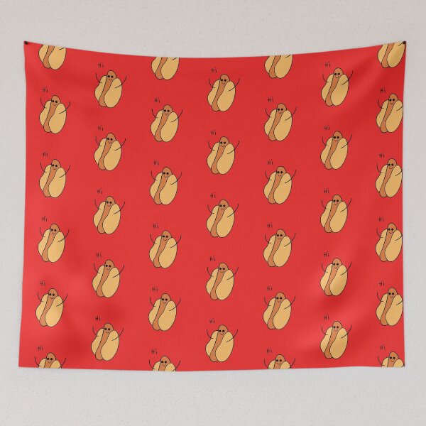 Item preview, Happy Hotdog designed and sold by DancingFoxArt.