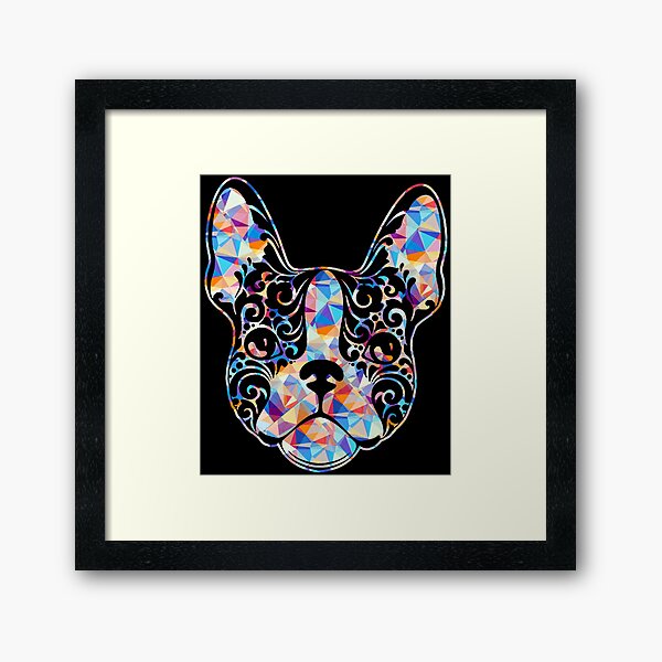 Item preview, Cool And Awesome French Bulldog Geometric designed and sold by UnknownArtistt.