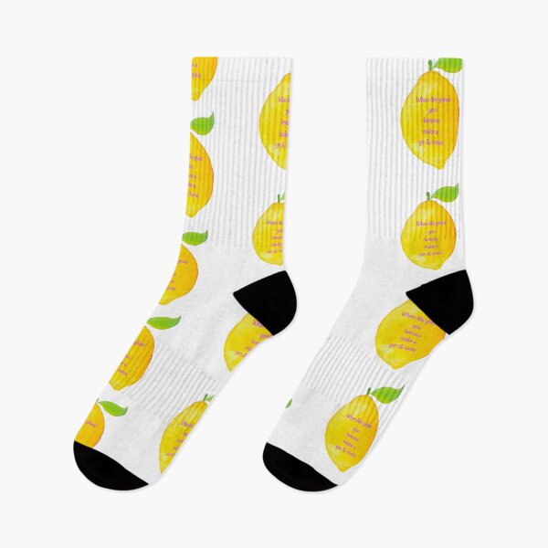 Item preview, When life gives you lemons make a gin and tonic designed and sold by MatsonArtDesign.