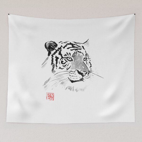 Item preview, white tiger designed and sold by pechane.