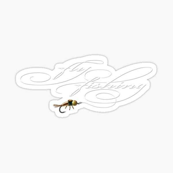 Fly Fishing Nymph Sticker