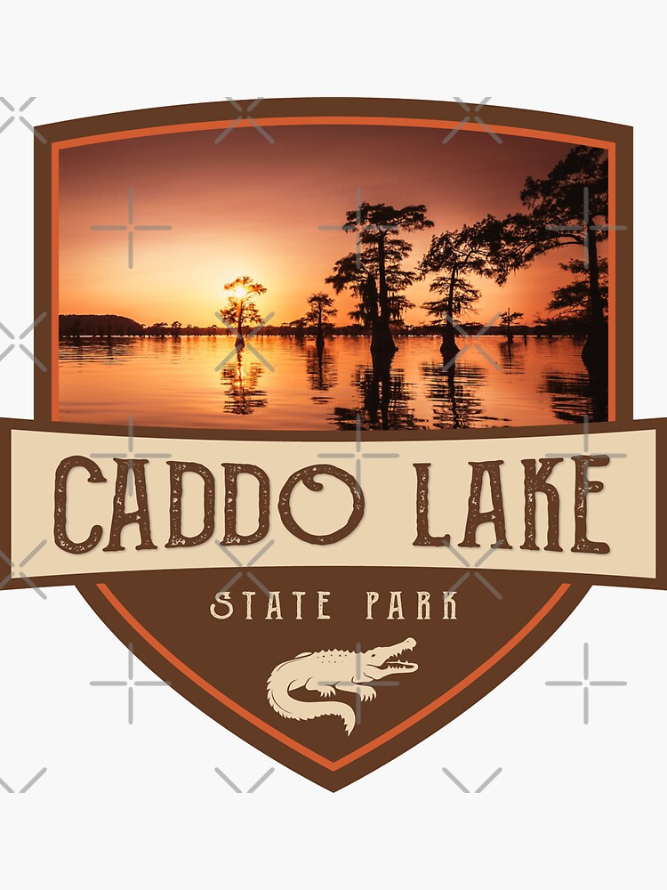"Caddo Lake State Park, Texas" Sticker for Sale by positivpea Redbubble