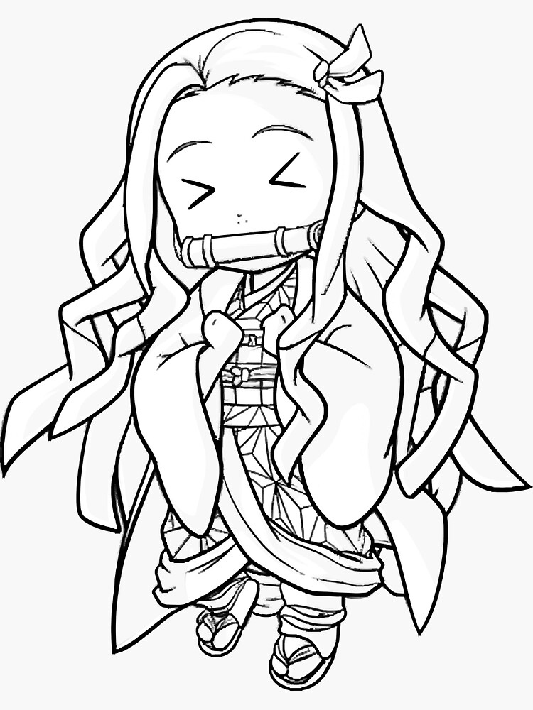 Explore 77+ newest kamado nezuko coloring pages , download and print ...