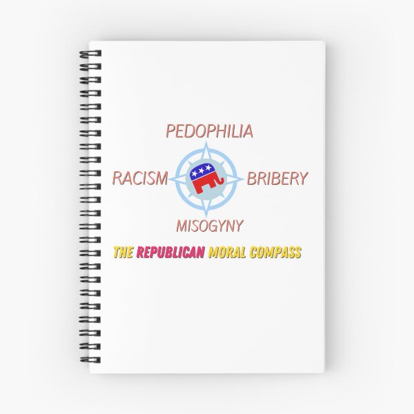 Item preview, The Republican Moral Compass Bumper Stickers | Fuck The Gop Stickers designed and sold by sugarcube1999.