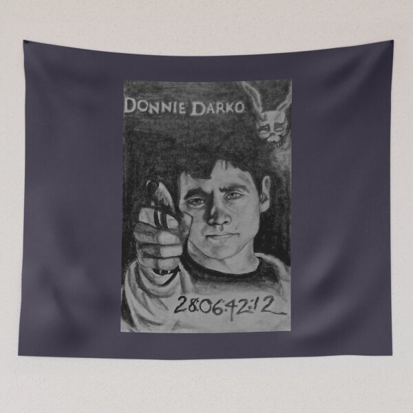 Item preview, Women Men Donnie Darko Drawing Sticker designed and sold by ImeldaBeer.