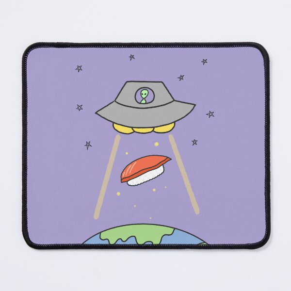 Item preview, Alien and Sushi Cute Funny Meme designed and sold by Marinaaa010.