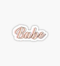 Babe Sticker