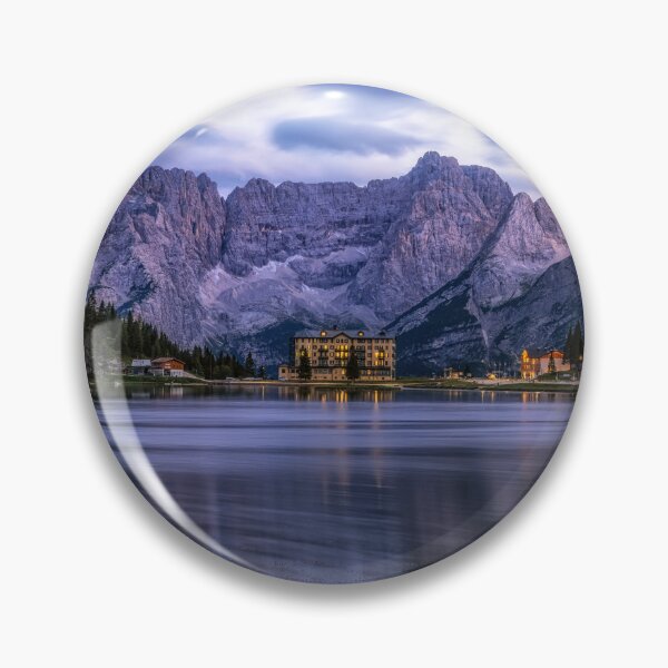 Item preview, Lake misurina and mount sorapis sunrise designed and sold by aaronchoi.