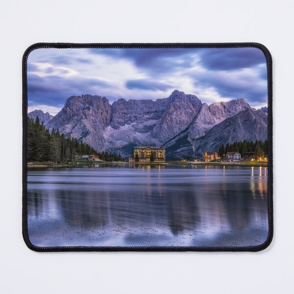Item preview, Lake misurina and mount sorapis sunrise designed and sold by aaronchoi.