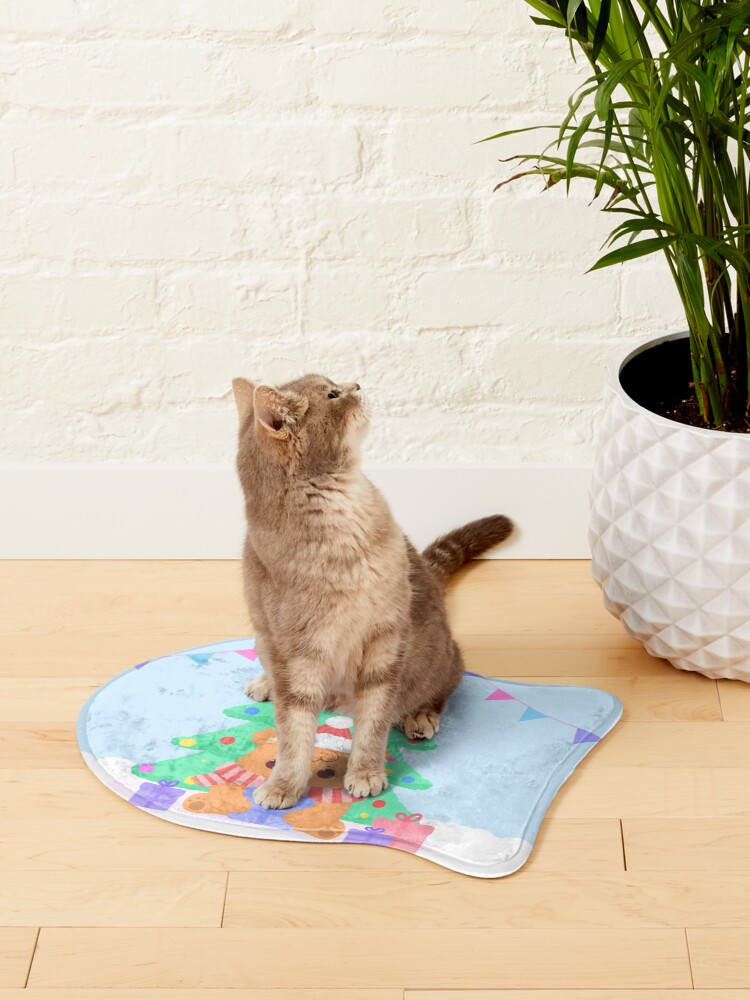 Alternate view of Beary Christmas Pet Mat