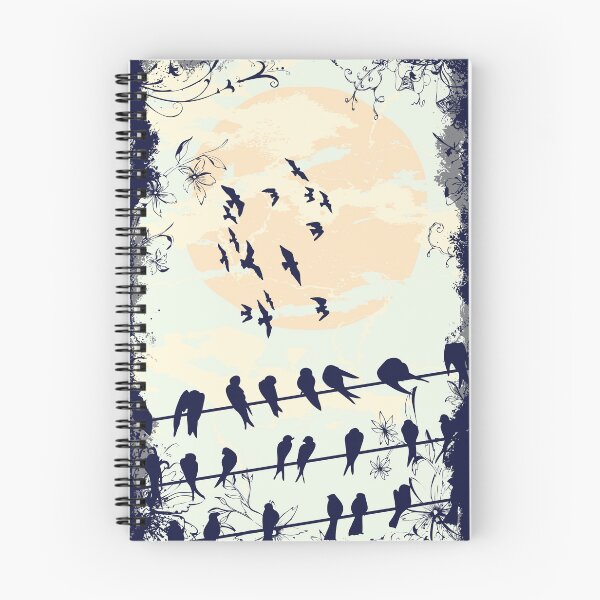 Item preview, Birds at Dusk designed and sold by Peeks of Nature.