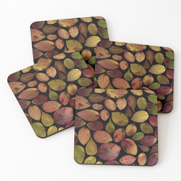 Item preview, Maple leaves arranged on a flat surface from Wikimedia Common designed and sold by Warih.
