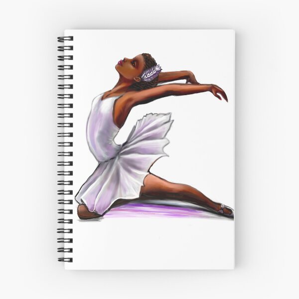 Item preview, African american ballerina  in lavender purple tutu-#006- ballet designed and sold by Artonmytee.