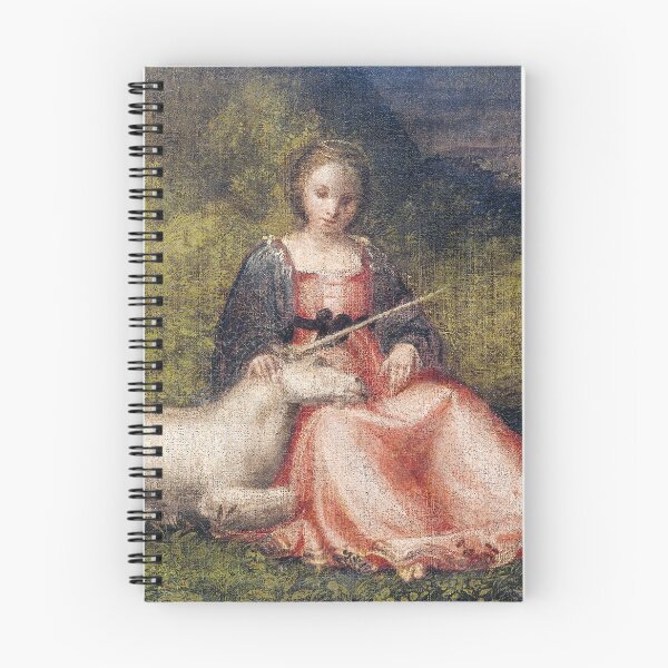 Item preview, Giorgione's Woman with Unicorn (1510) designed and sold by kaprien.