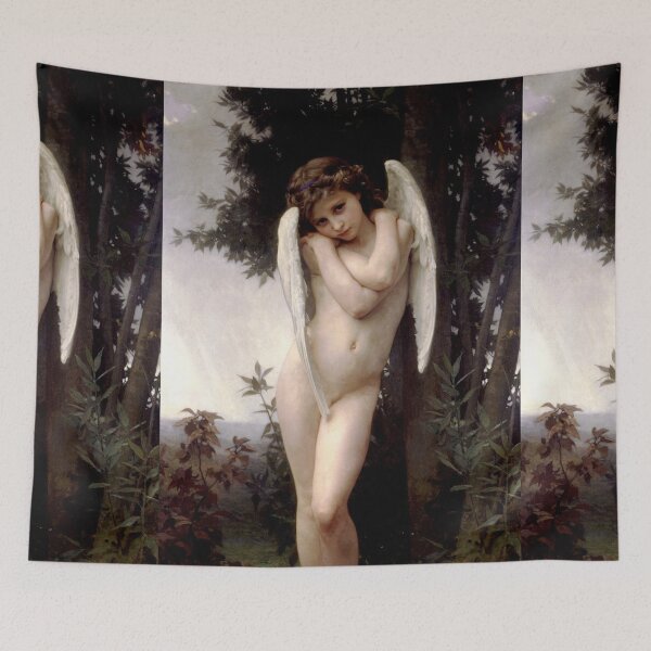 Item preview, An Angel by William-Adolphe Bouguereau French painter designed and sold by Vintage Designs +.