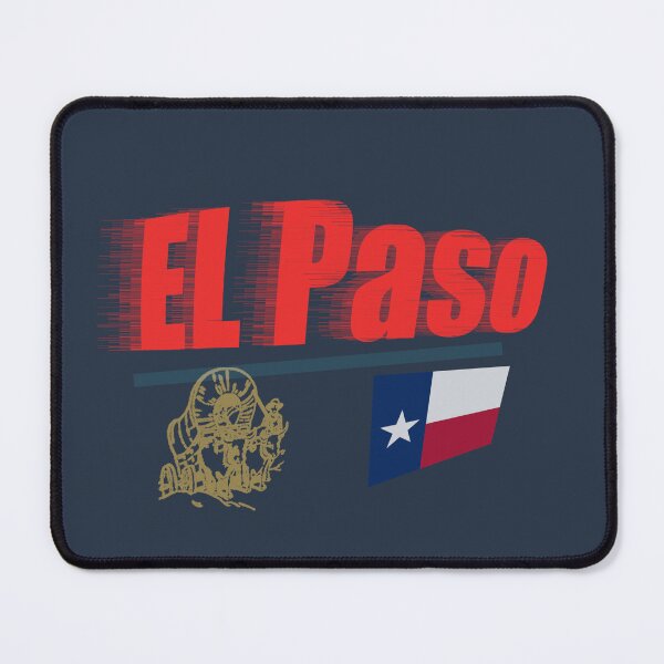 Item preview, El Paso, Texas abstract design. designed and sold by lobodelnoir.