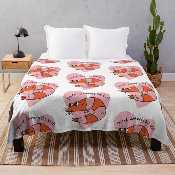 Item preview, You're Shrimply the best - Animal pun designed and sold by The Agreeable Raven.