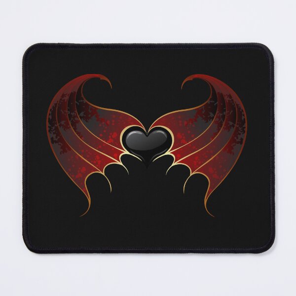 Item preview, Black Heart & Wings designed and sold by BiancaDPetals.