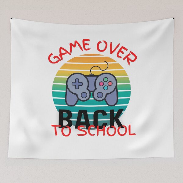 Item preview, Game Over Back to School Gamer Teacher designed and sold by Salman Hino.