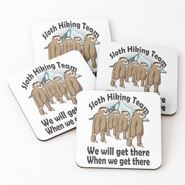 Item preview, Hiking Team T-ShirtSloth Hiking team gift  designed and sold by KanazawaOnoki.