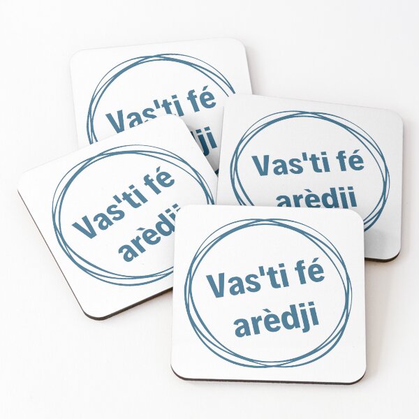 Item preview, Go get mad! Belgian expression meaning Go to hell in Walloon designed and sold by PausePapote.