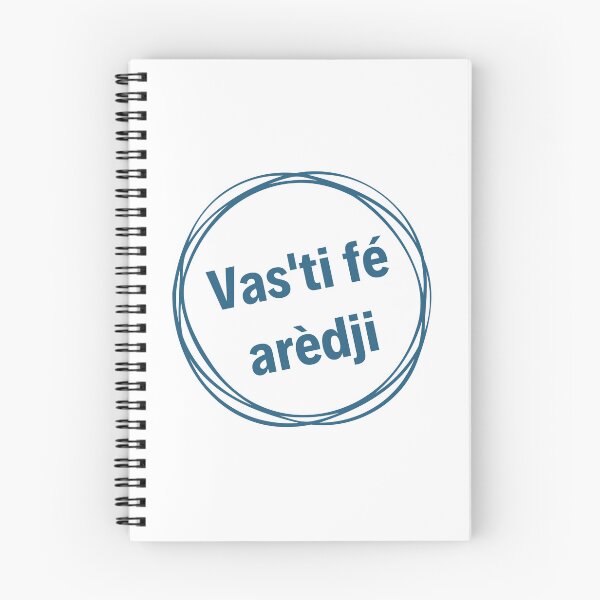 Item preview, Go get mad! Belgian expression meaning Go to hell in Walloon designed and sold by PausePapote.