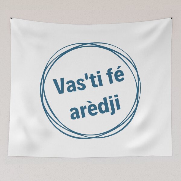 Item preview, Go get mad! Belgian expression meaning Go to hell in Walloon designed and sold by PausePapote.