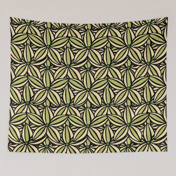 Item preview, Leaves & Jasmines designed and sold by deepgoa.