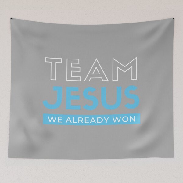 Item preview, Team Jesus T-ShirtTeam Jesus We Already Won Christian Graphic designed and sold by KanazawaOnoki.