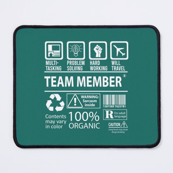 Item preview, Team Member T-ShirtTeam Member T Shirt - MultiTasking Certified Job Gift Item Tee designed and sold by KanazawaOnoki.