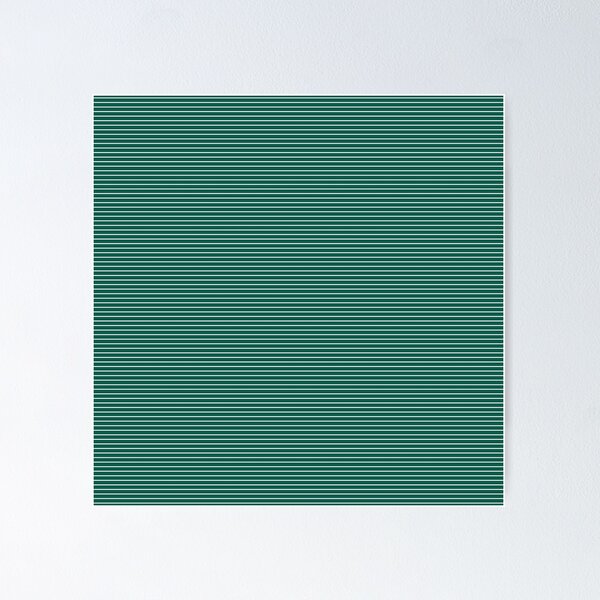 Item preview, Celebration Town Dark Green and Mini Pinstripe Horizontal Stripes designed and sold by CelebrationTown.