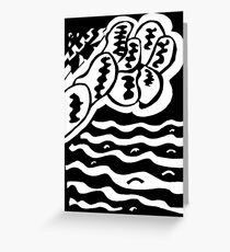 Flower Cut-Out Greeting Card