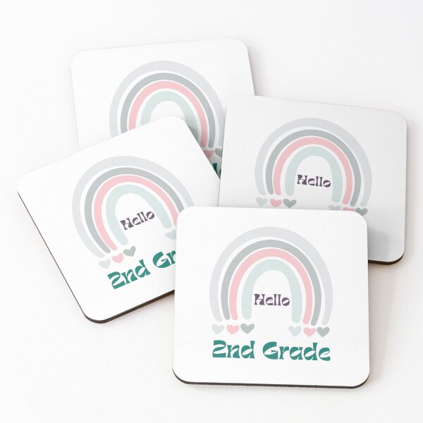 Item preview, Hello 2nd Grade Rainbow Back to School Gamer Teacher designed and sold by Salman Hino.
