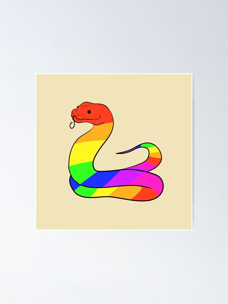 new gay flag snake