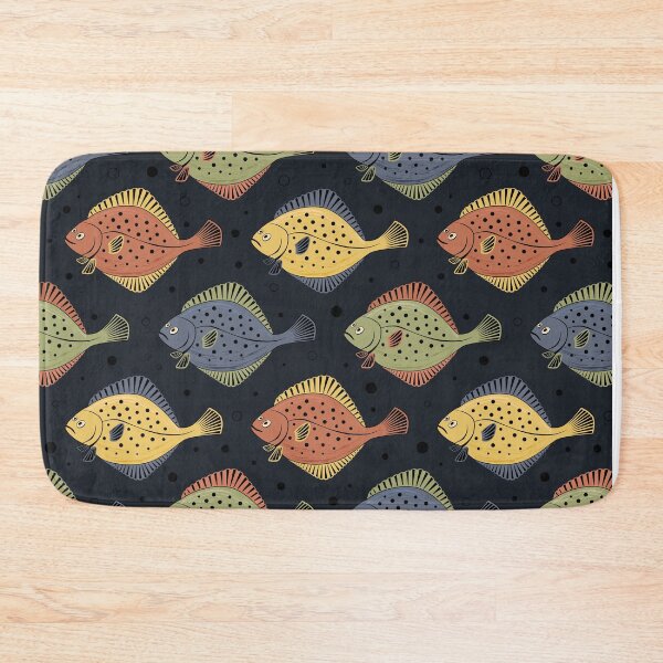 Item preview, Flounders pattern dark designed and sold by Avisnanna.