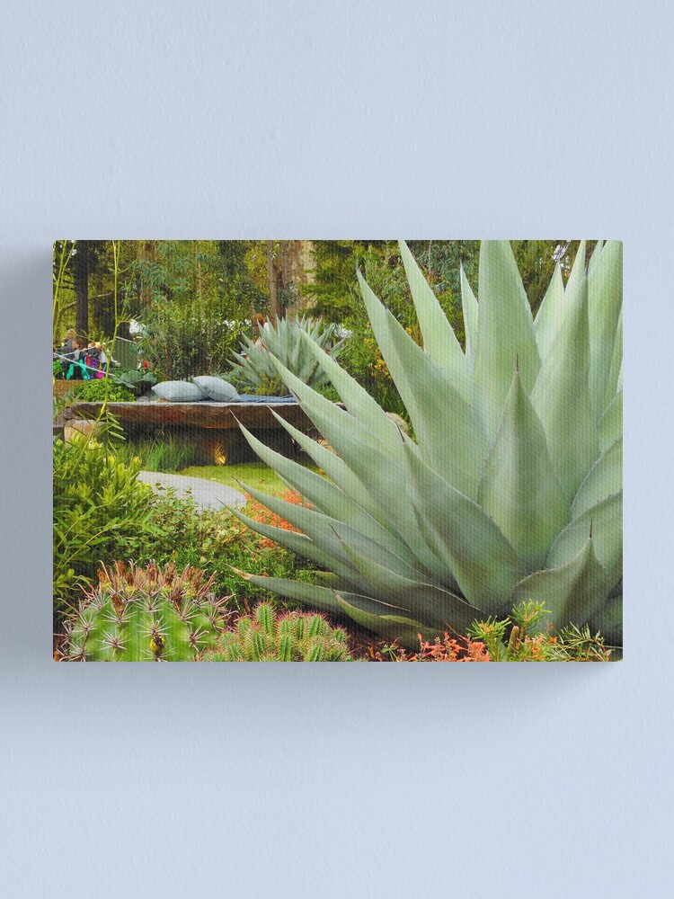 Alternate view of Tropical Garden Canvas Print