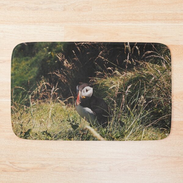 Item preview, Lone Puffin On Staffa Island designed and sold by Emilia Oxelheim.