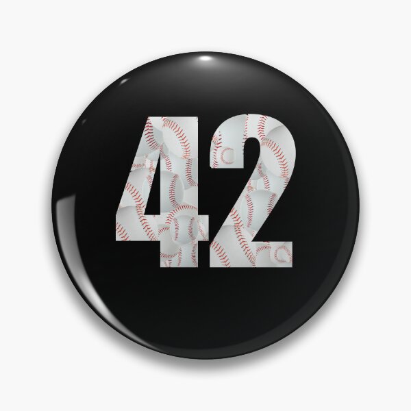 Artikelvorschau, Baseball-Nummer #42 Zweiundvierzig Glückliche Lieblings-Jersey-Nummer entworfen und verkauft von smartrocket.
