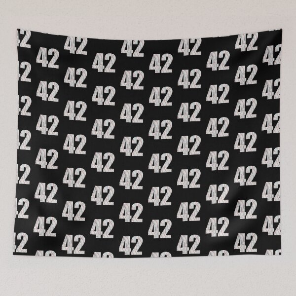 Item preview, Baseball Number #42 Forty Two Lucky Favorite Jersey Number designed and sold by smartrocket.