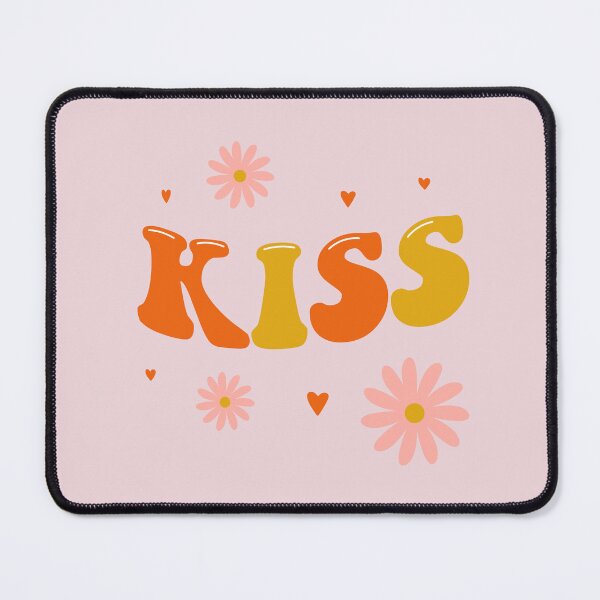 Item preview, Kiss lettering. Vintage art-prints. Quote design. designed and sold by CoCoArt-Ua.