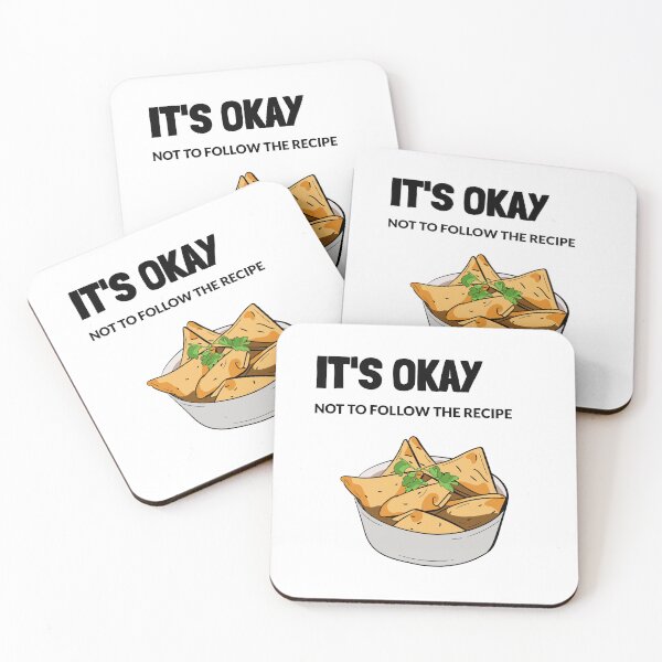 Item preview, Okay not to follow the recipe, funny food cooking quote, ORIGINAL Willow Days designed and sold by avit1.
