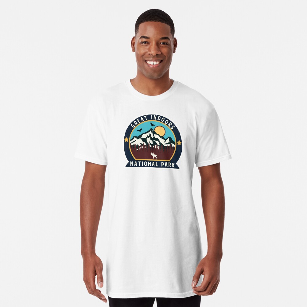 Vista previa del artículo con la obra «Camiseta larga», diseñado y vendido por Road-tees.
