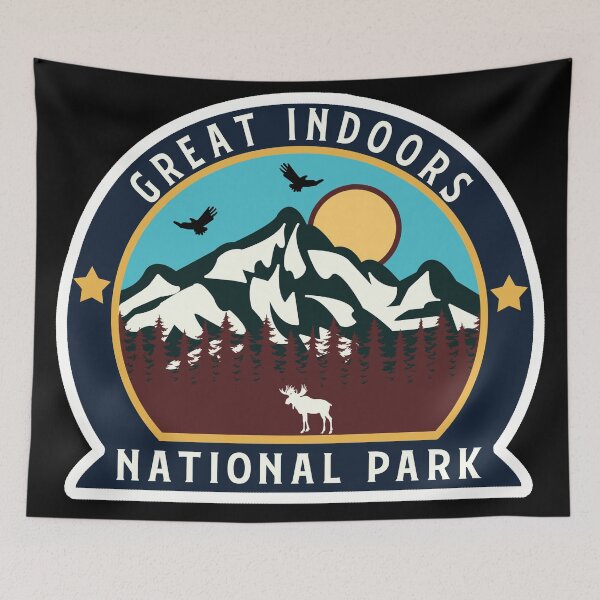 Item preview, Great Indoors National Park-Vintage designed and sold by Road-tees.