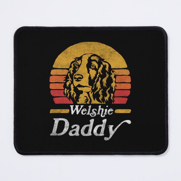 Item preview, Retro Vintage Welsh Springer Spaniel Daddy designed and sold by More Cute Dogs.