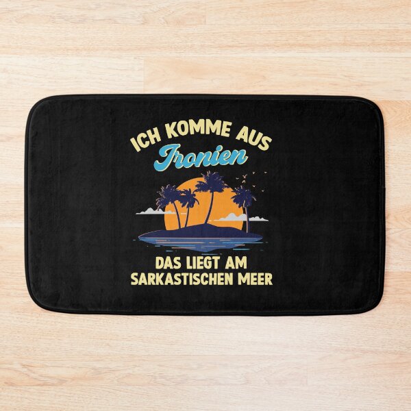 Item preview, Ich Komme Aus Ironien Sarkastischen Meer Lustiger Spruch Fun Geschenk designed and sold by Lenny Stahl.