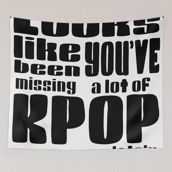 Item preview, Looks like you've been missing a lot of KPOP lately (BLACK) designed and sold by myusic.