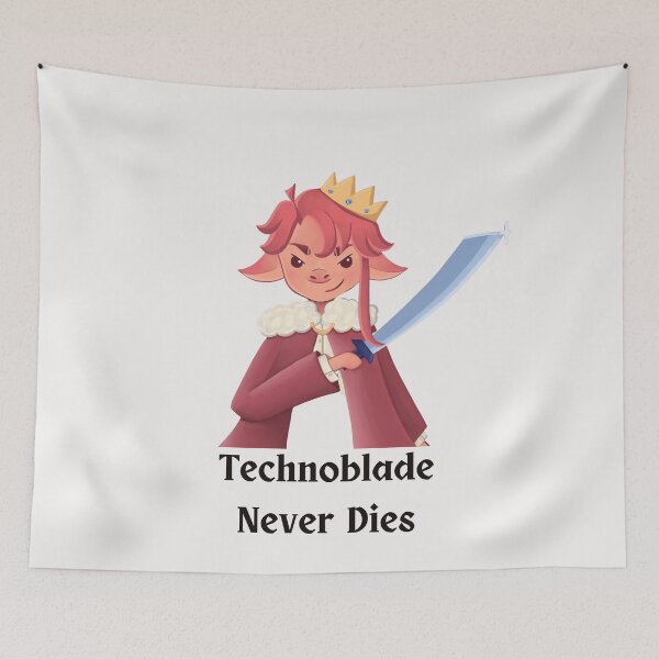 Item preview, technoblad never die t-shirt designed and sold by BLUE  bubble.